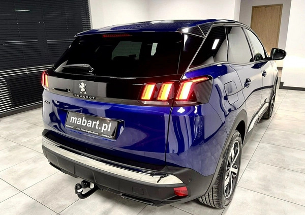 Peugeot 3008 cena 93000 przebieg: 116000, rok produkcji 2019 z Jasień małe 781